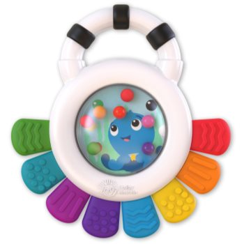 Baby Einstein Outstanding Opus Rattle & Teether Sensory Toy jucărie pentru dentiție cu zornăitoare